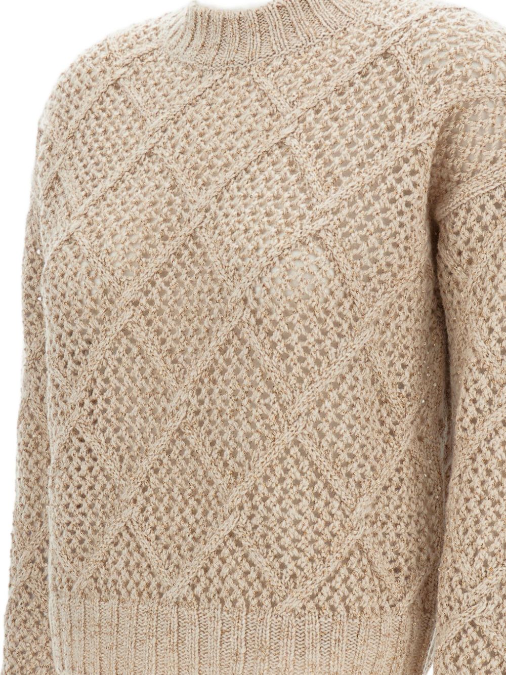 Max Mara Studio Sweaters Beige
