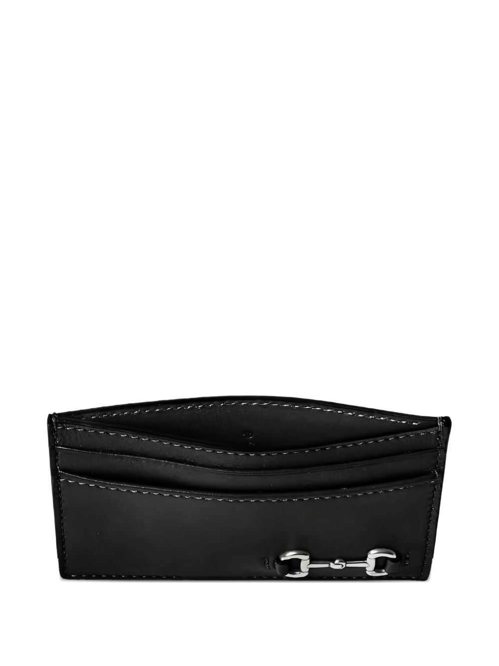 Gucci Wallets Black Lea