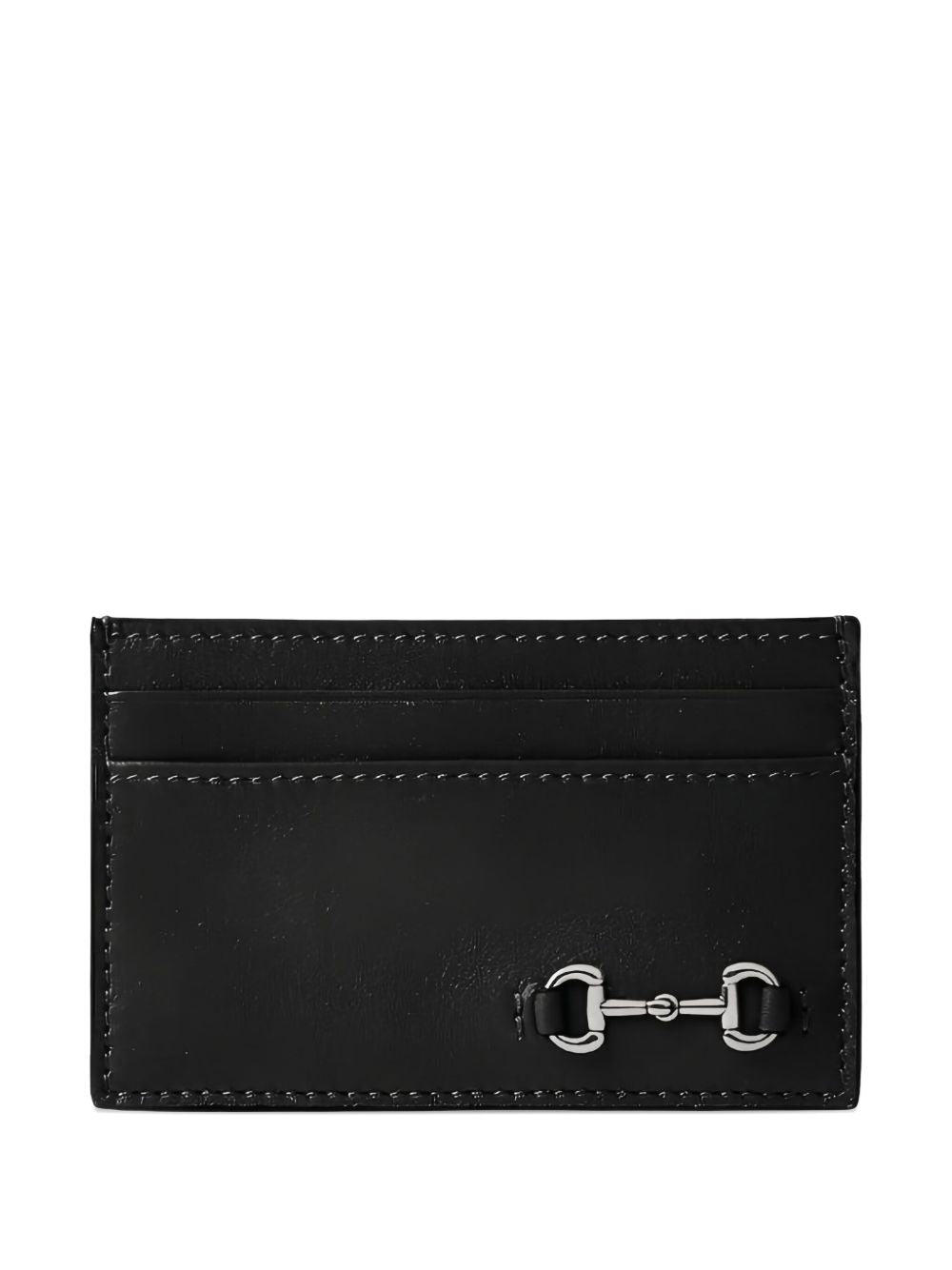 Gucci Wallets Black Lea