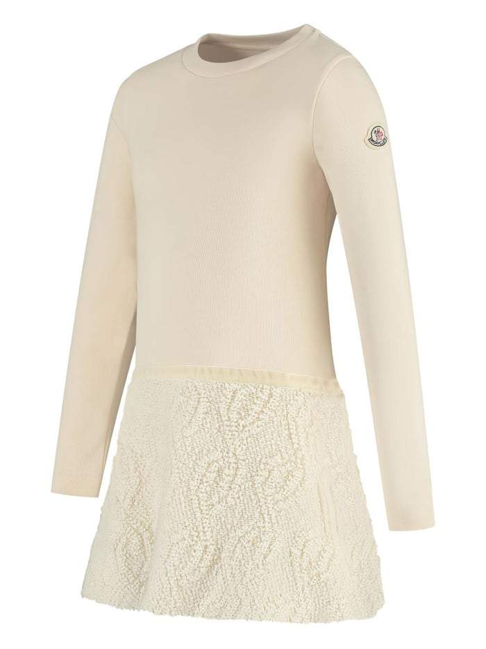 Moncler Dresses Ivory