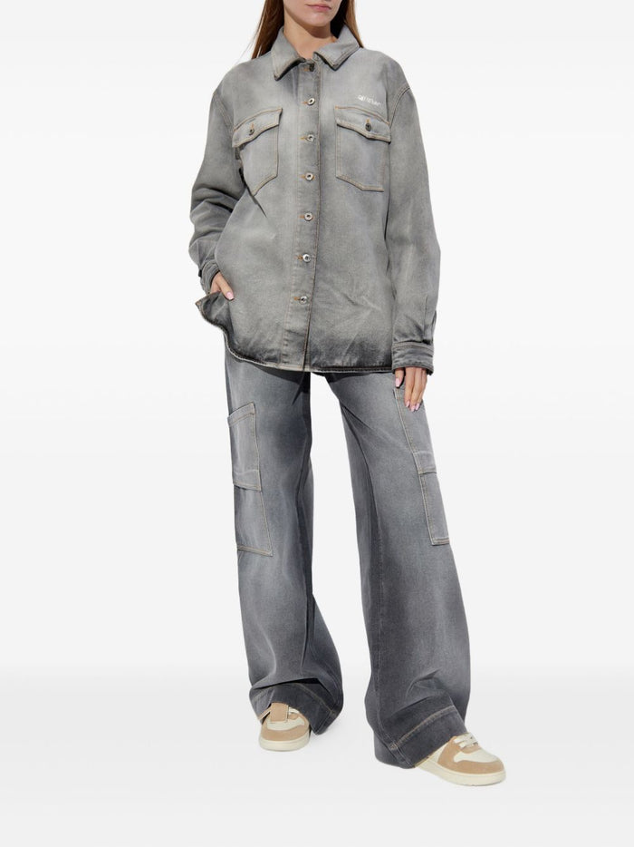 Off-White Shirts Grey