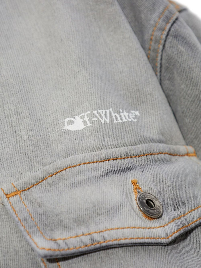 Off-White Shirts Grey