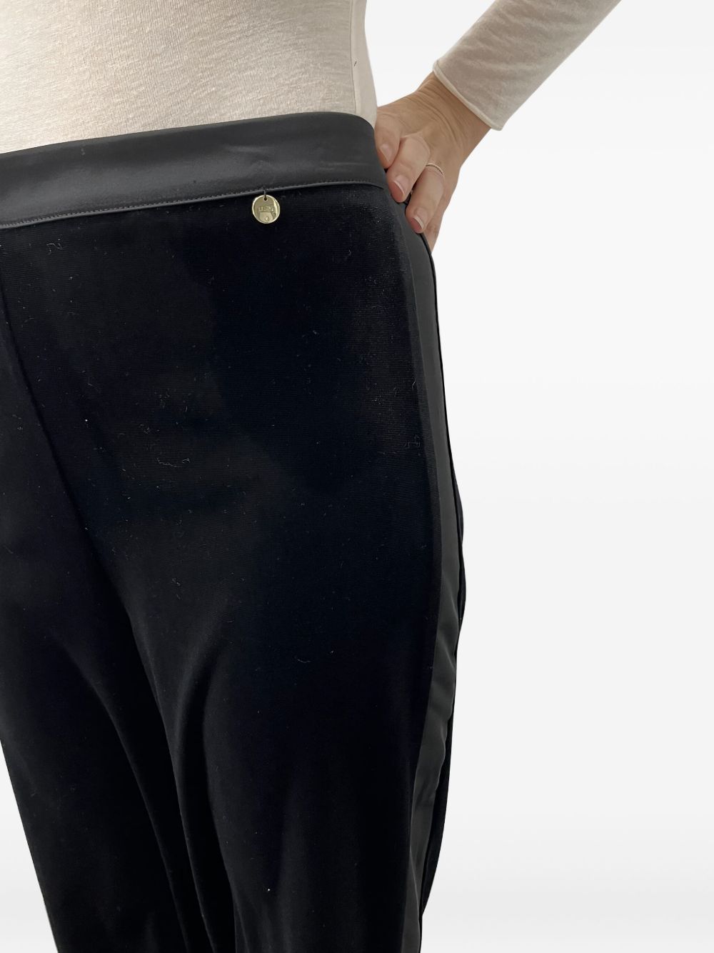 Liu Jo White2 Trousers Nero