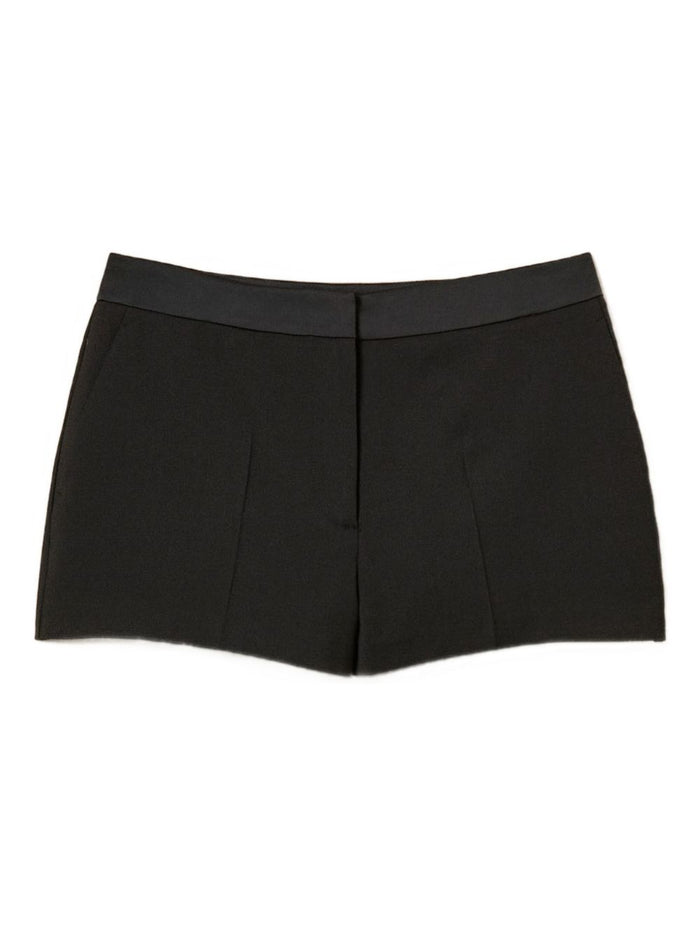 Twin-set Shorts Black Pl Wo Vi Ea