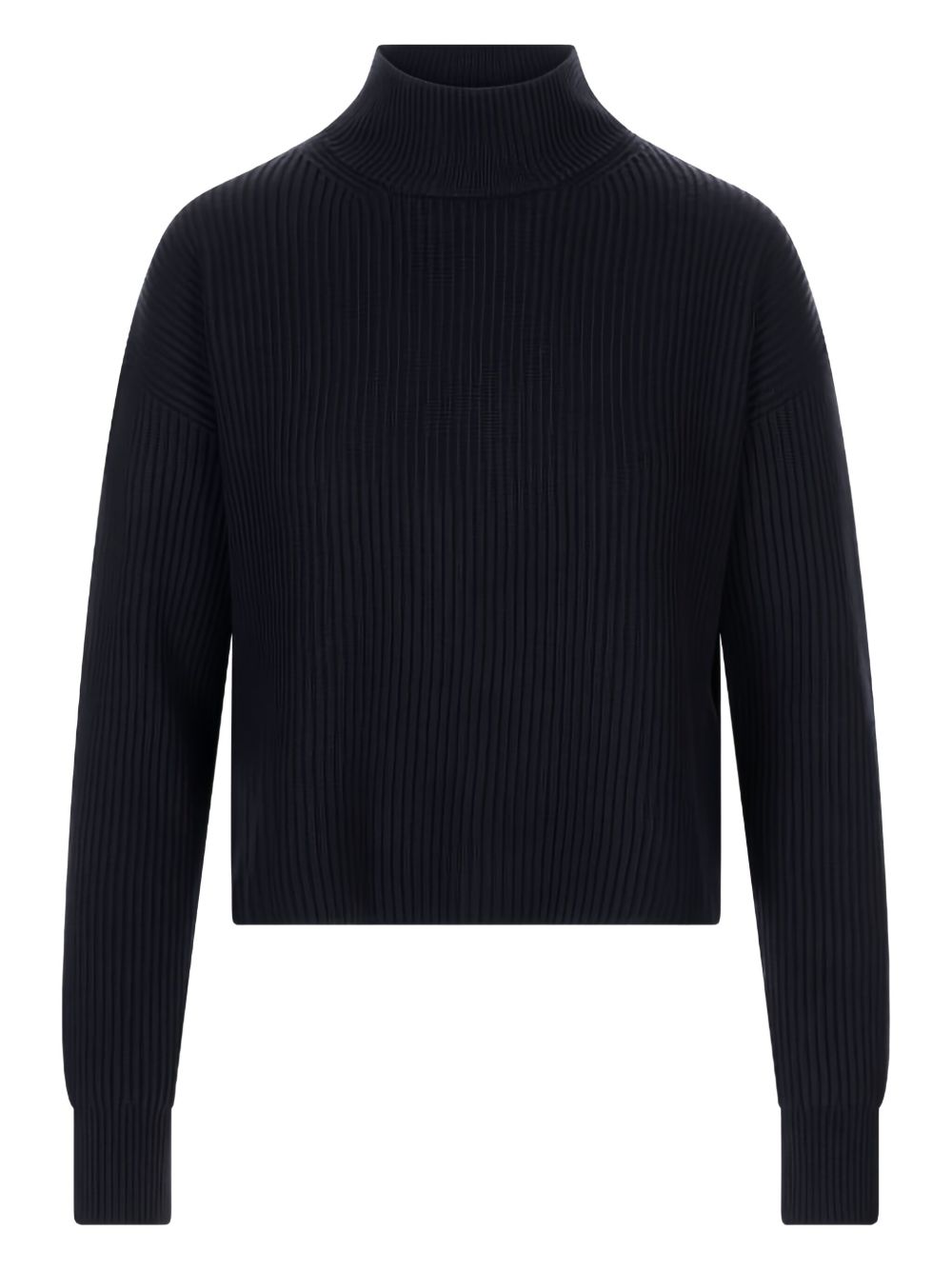 Max Mara Studio Sweaters Navy Blue Wo Ws