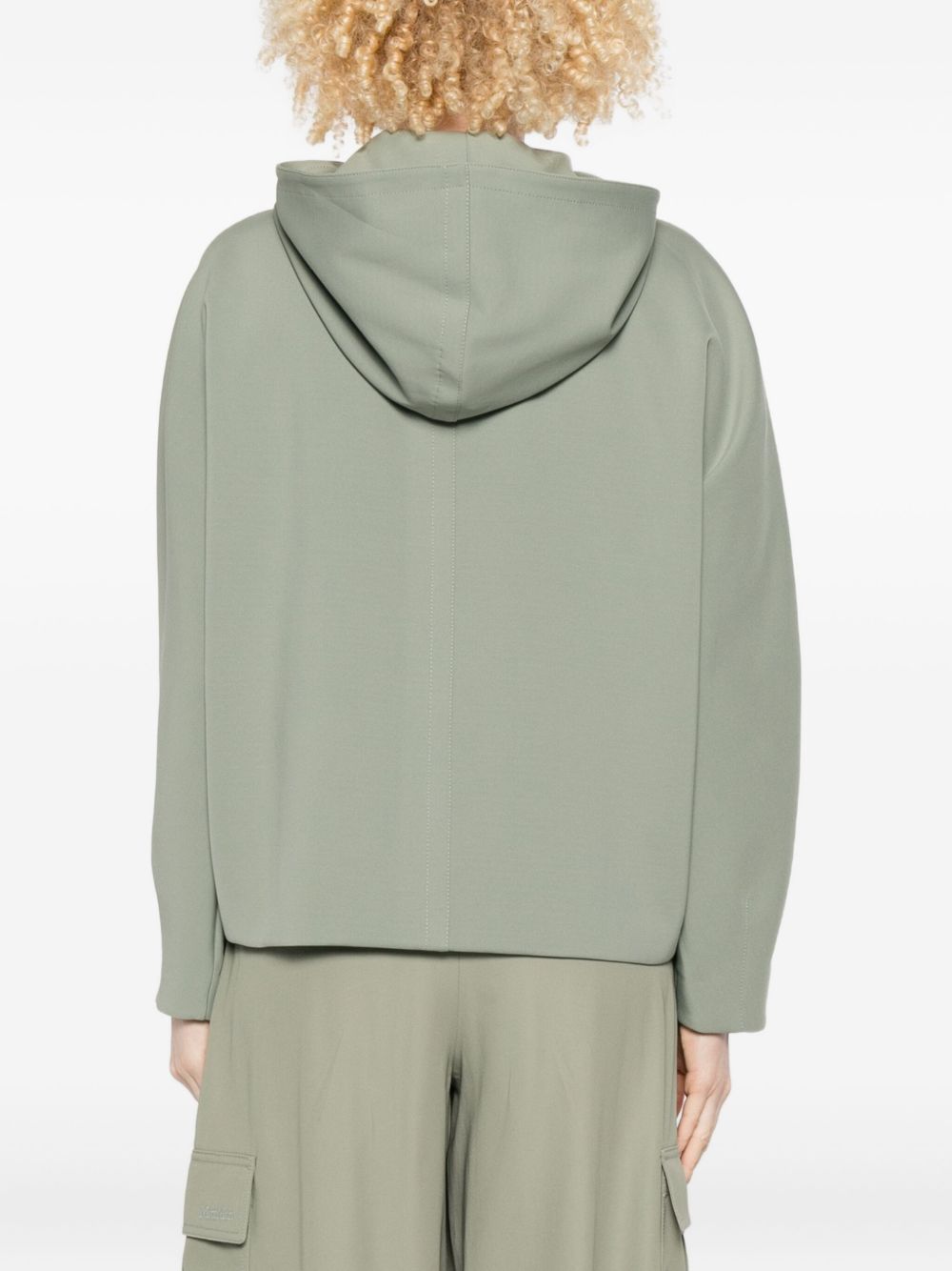 Max Mara Pure Trousers Sage Green Pl Ea