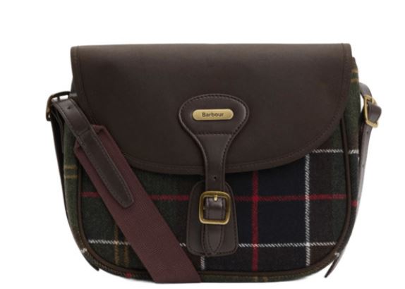 Barbour Bags Green Tartan Po Wo Acryllic Pa