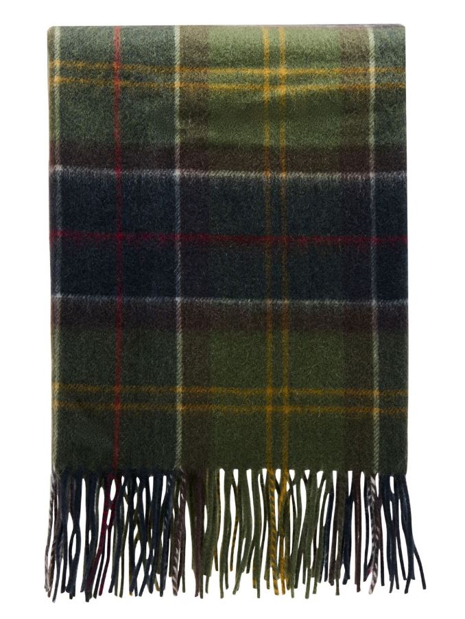 Barbour Scarfs Green