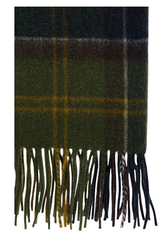 Barbour Scarfs Green