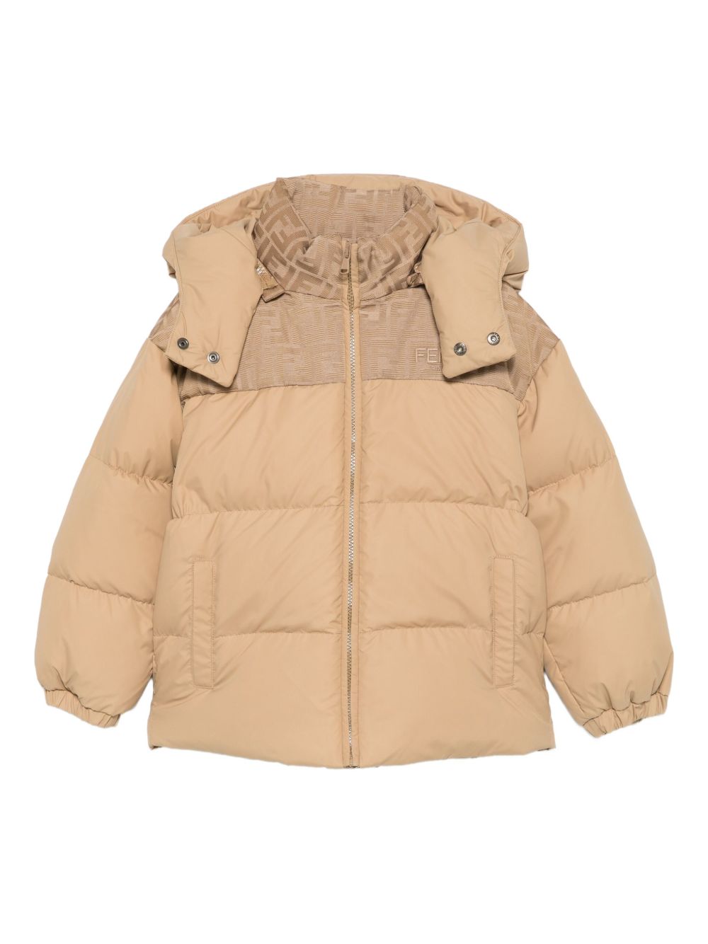 Fendi Coats Brown
