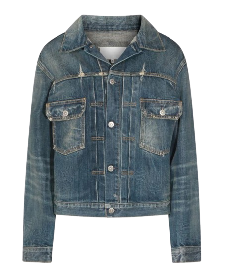 Maison Margiela Jackets Blue Denim