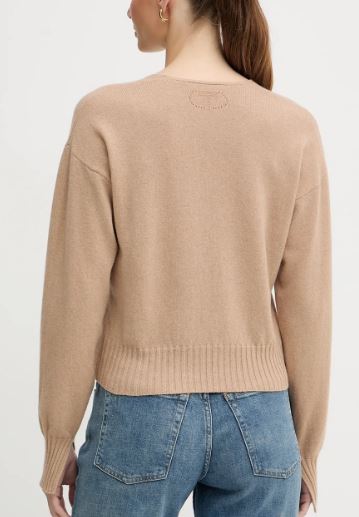 Twin-set Sweaters Sandy Brown Ws Wo