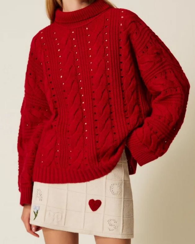 Twin-Set Sweaters Red