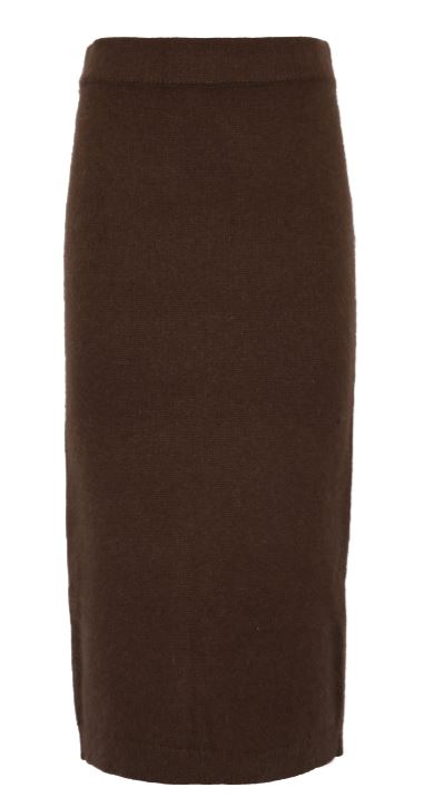 Twin-set Skirts Black Chocolate Pa Angora