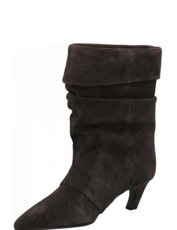 ASH Flat shoes Dark Grey Suede