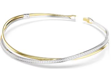 Swaroski Bijoux Gold And Silver