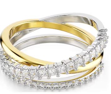 Swaroski Bijoux Gold And Silver
