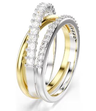 Swaroski Bijoux Gold And Silver