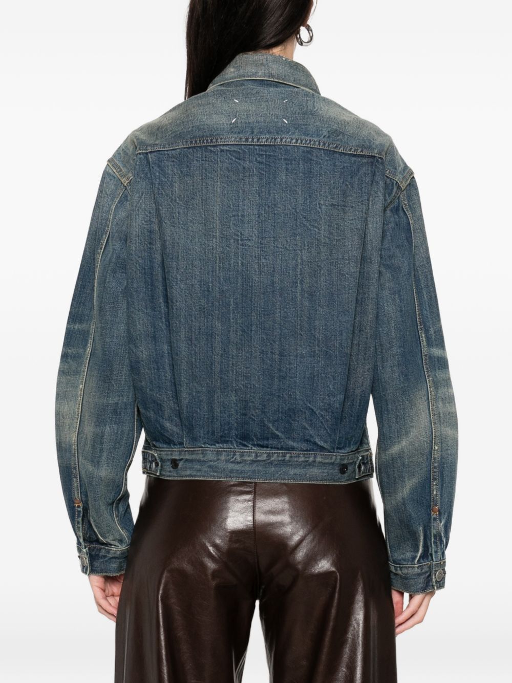 Maison Margiela Jackets Blue Denim