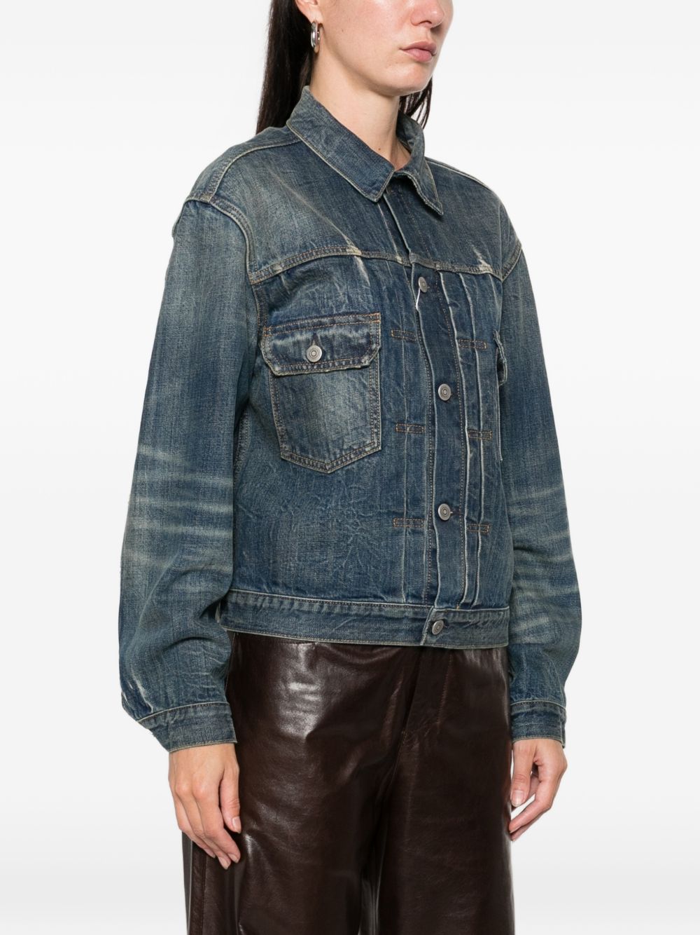 Maison Margiela Jackets Blue Denim
