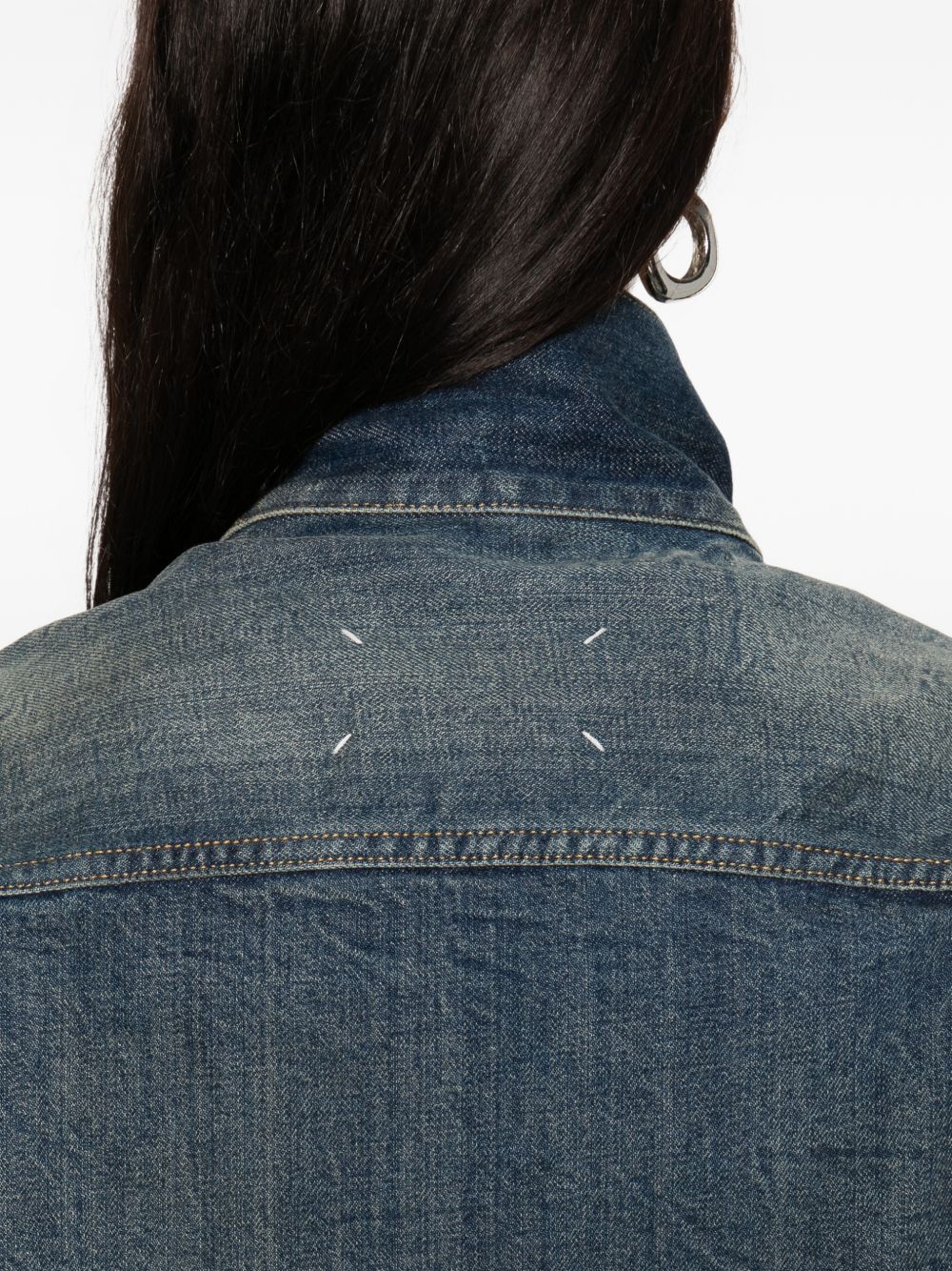 Maison Margiela Jackets Blue Denim