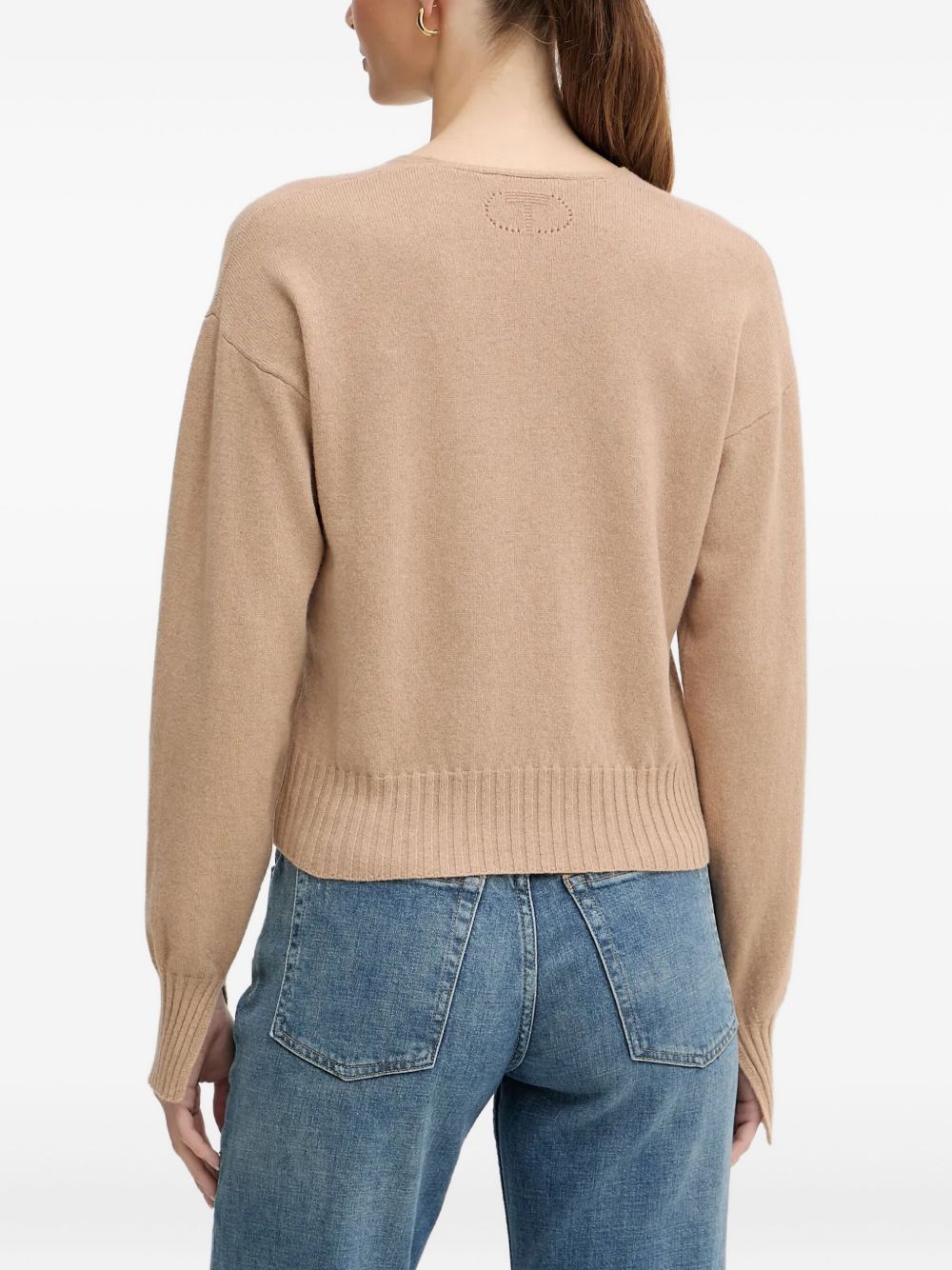 Twin-set Sweaters Sandy Brown Ws Wo