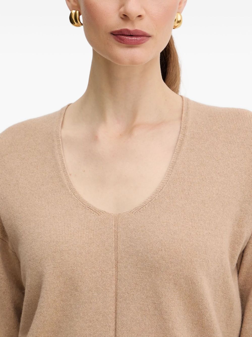 Twin-set Sweaters Sandy Brown Ws Wo
