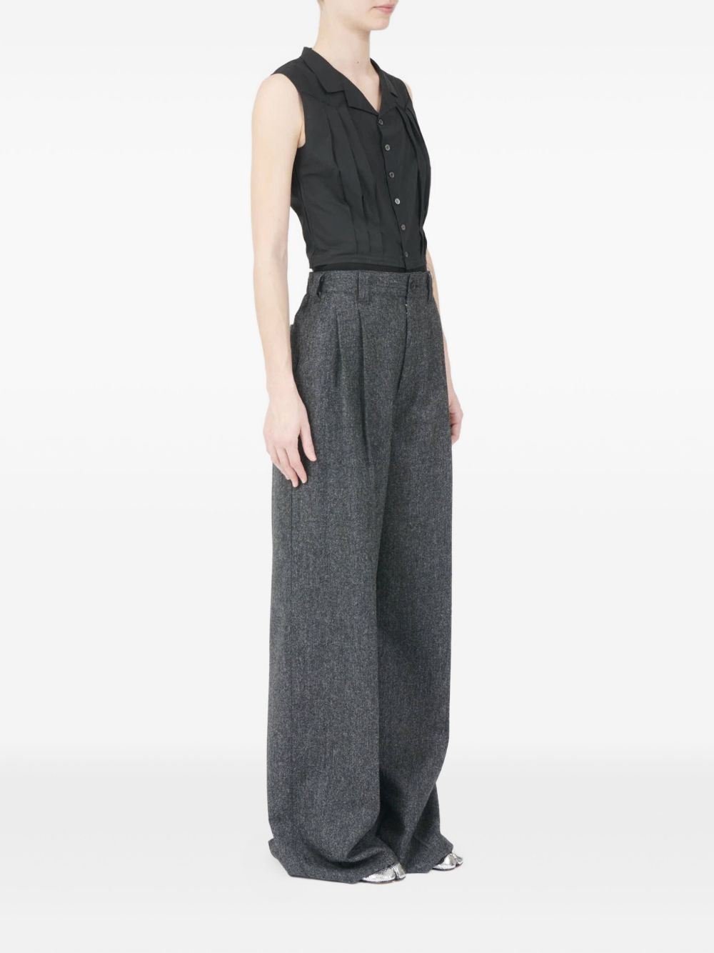 Maison Margiela Trousers Dark Grey