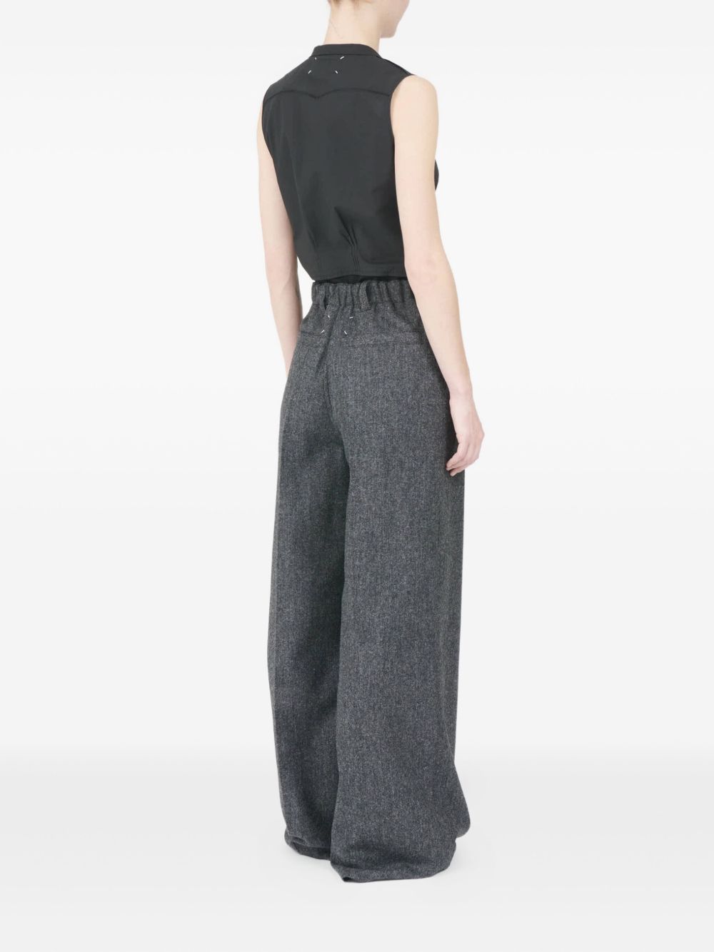 Maison Margiela Trousers Dark Grey