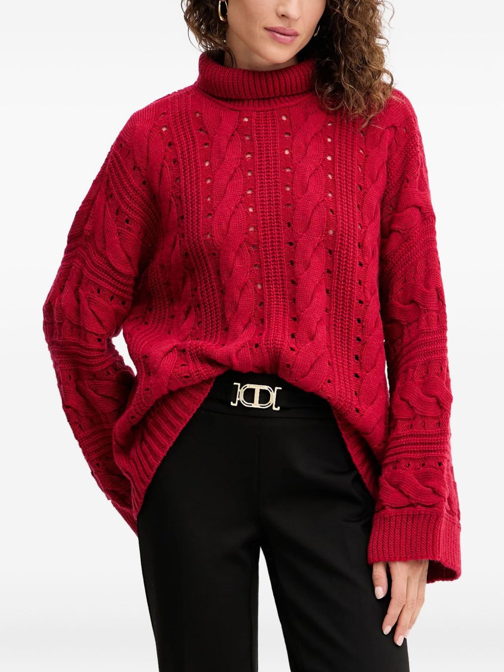 Twin-Set Sweaters Red
