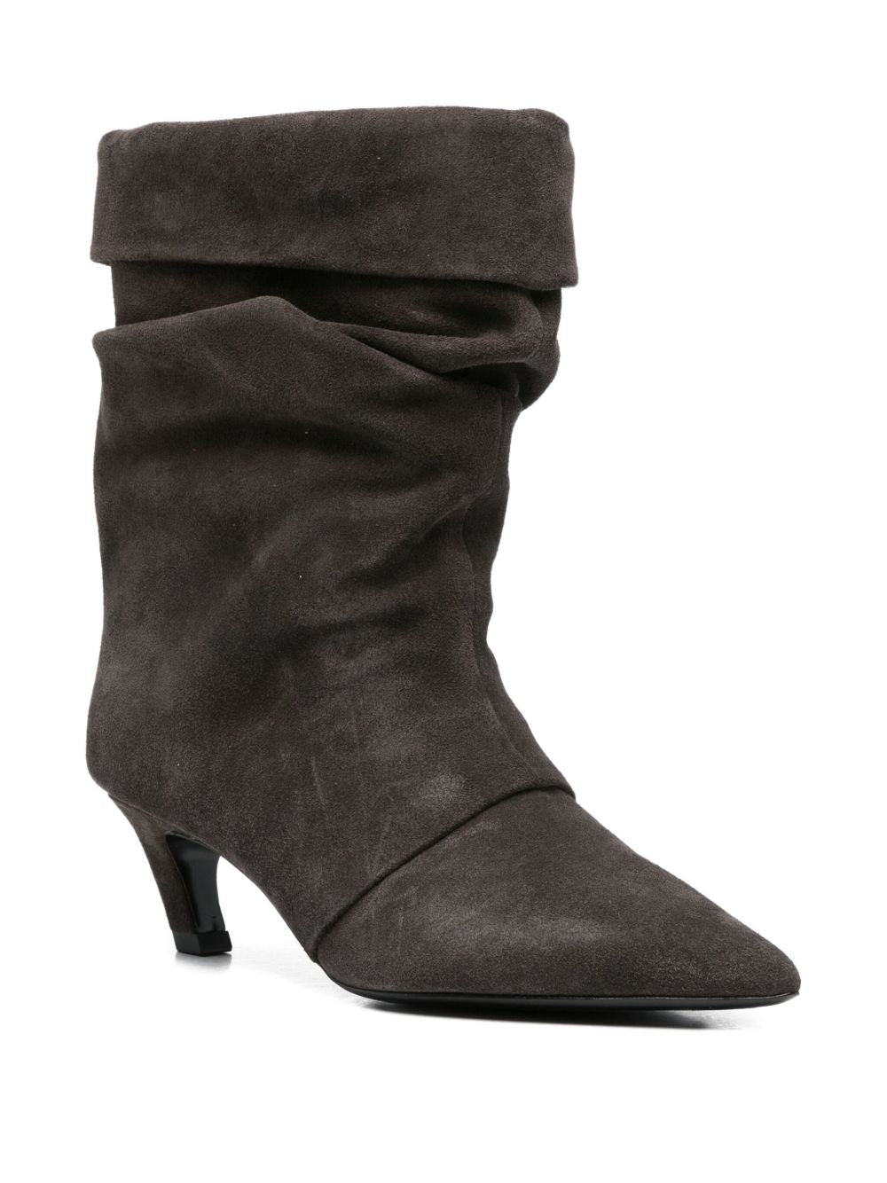 ASH Flat shoes Dark Grey Suede