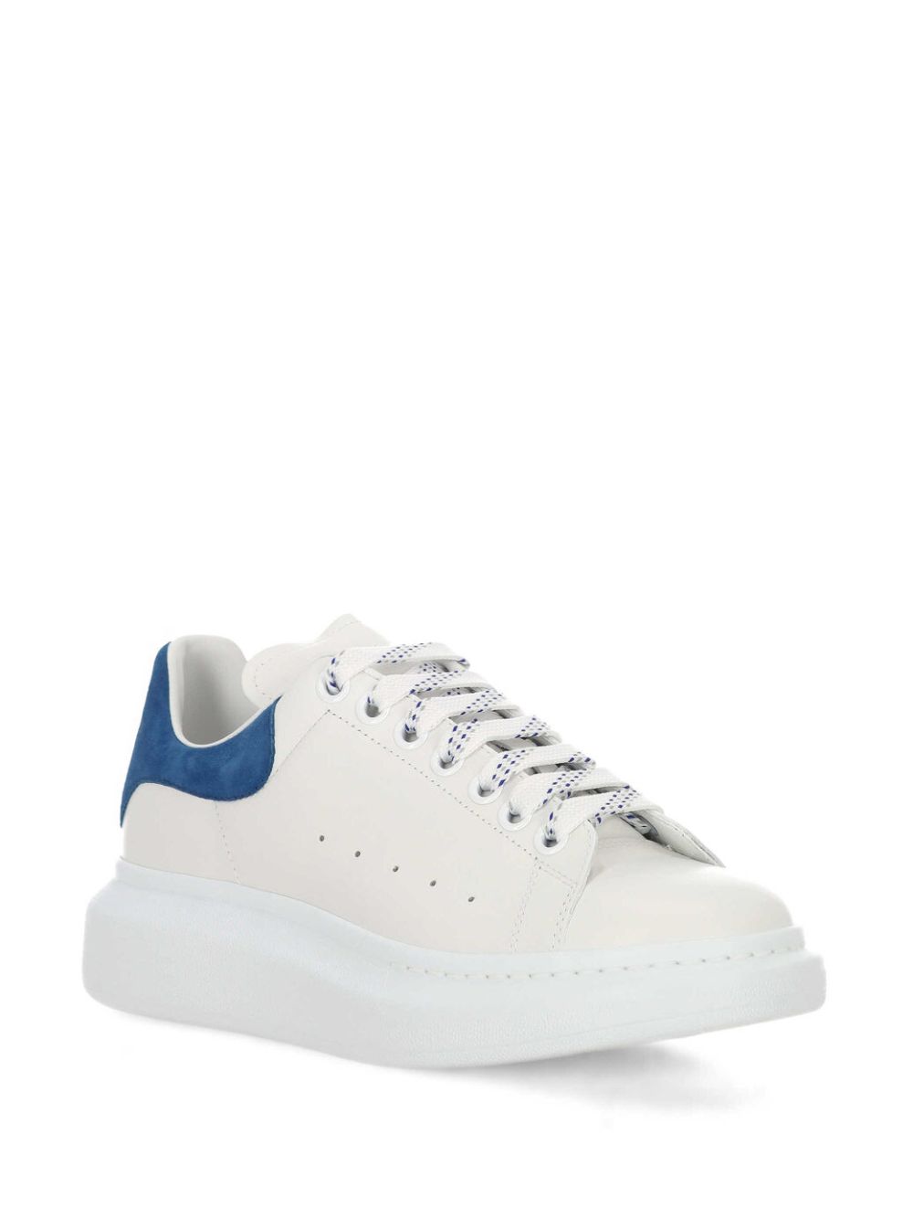 Alexander McQueen Flat shoes White/paris Blue