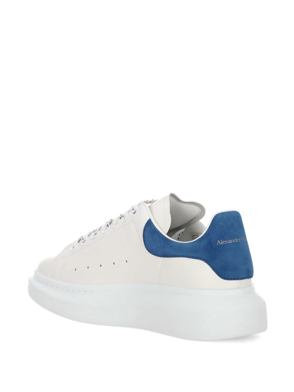 Alexander McQueen Flat shoes White/paris Blue