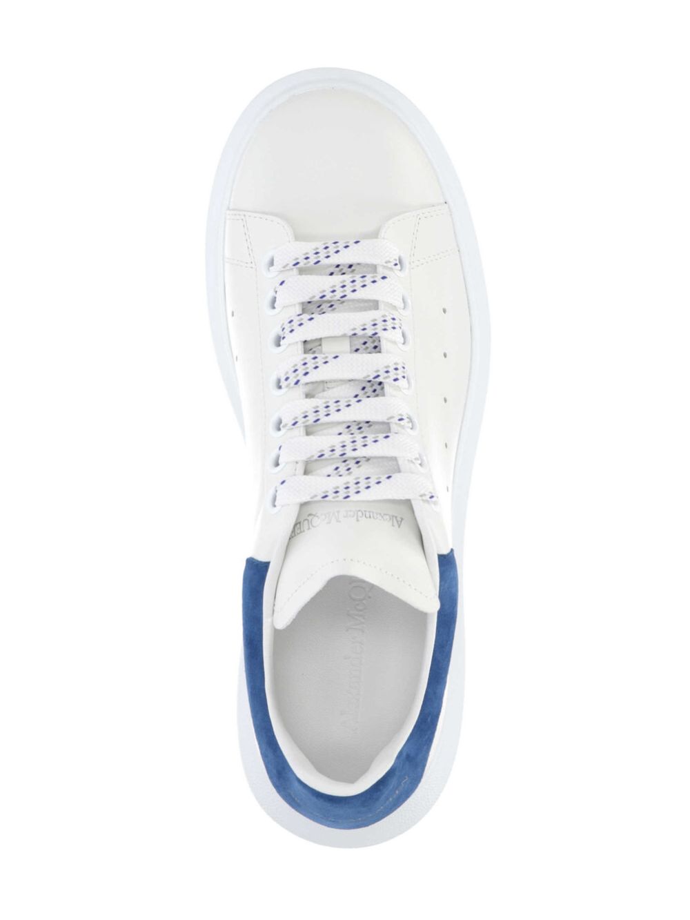 Alexander McQueen Flat shoes White/paris Blue