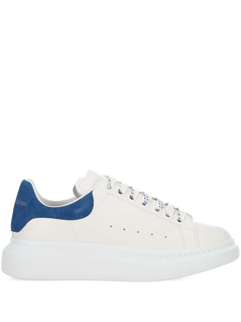 Alexander McQueen Flat shoes White/paris Blue