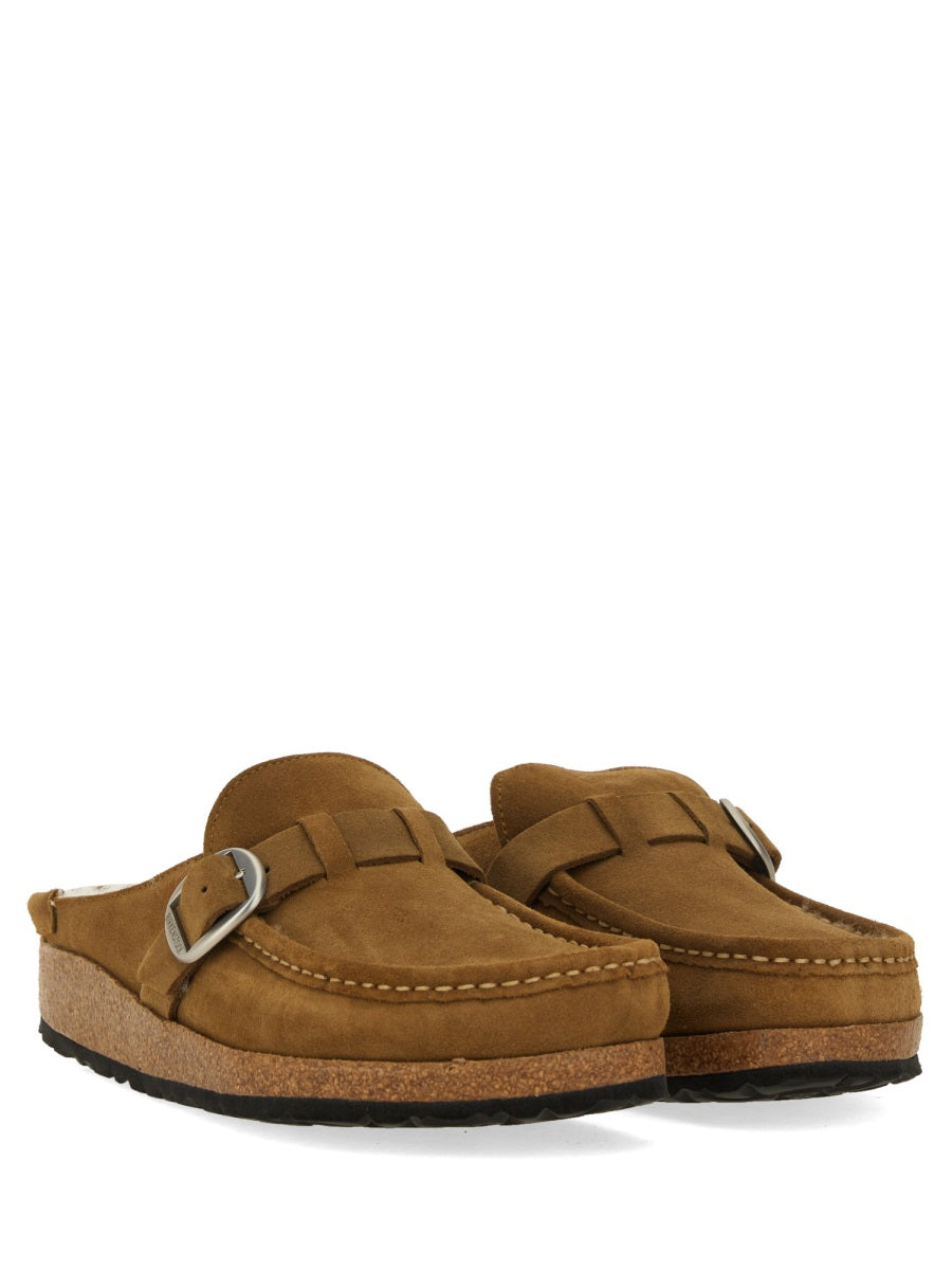 Buckley Shearling Sandals Brown Leather
