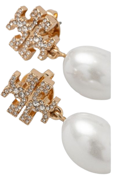 Tory Burch Bijoux Gold/pearl