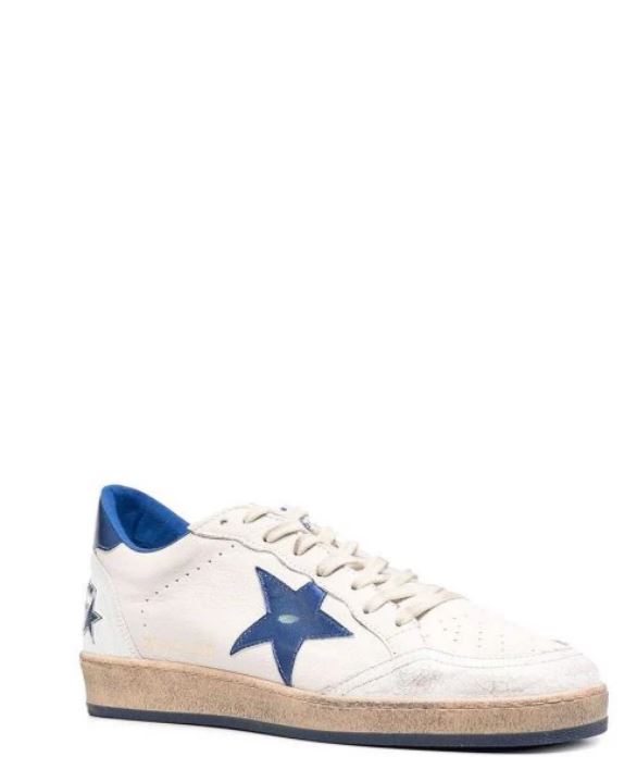 Golden Goose Flat Shoes White/bluette