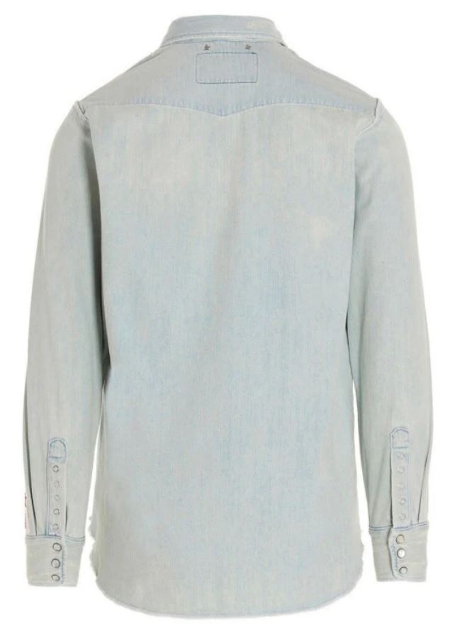 Golden Goose Shirts Blue