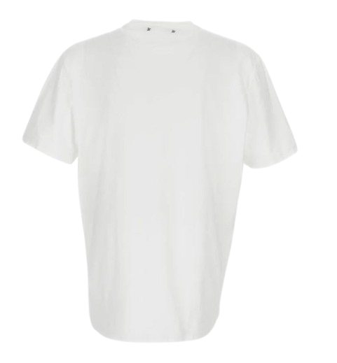 Golden Goose T-shirts and Polos Vintage White