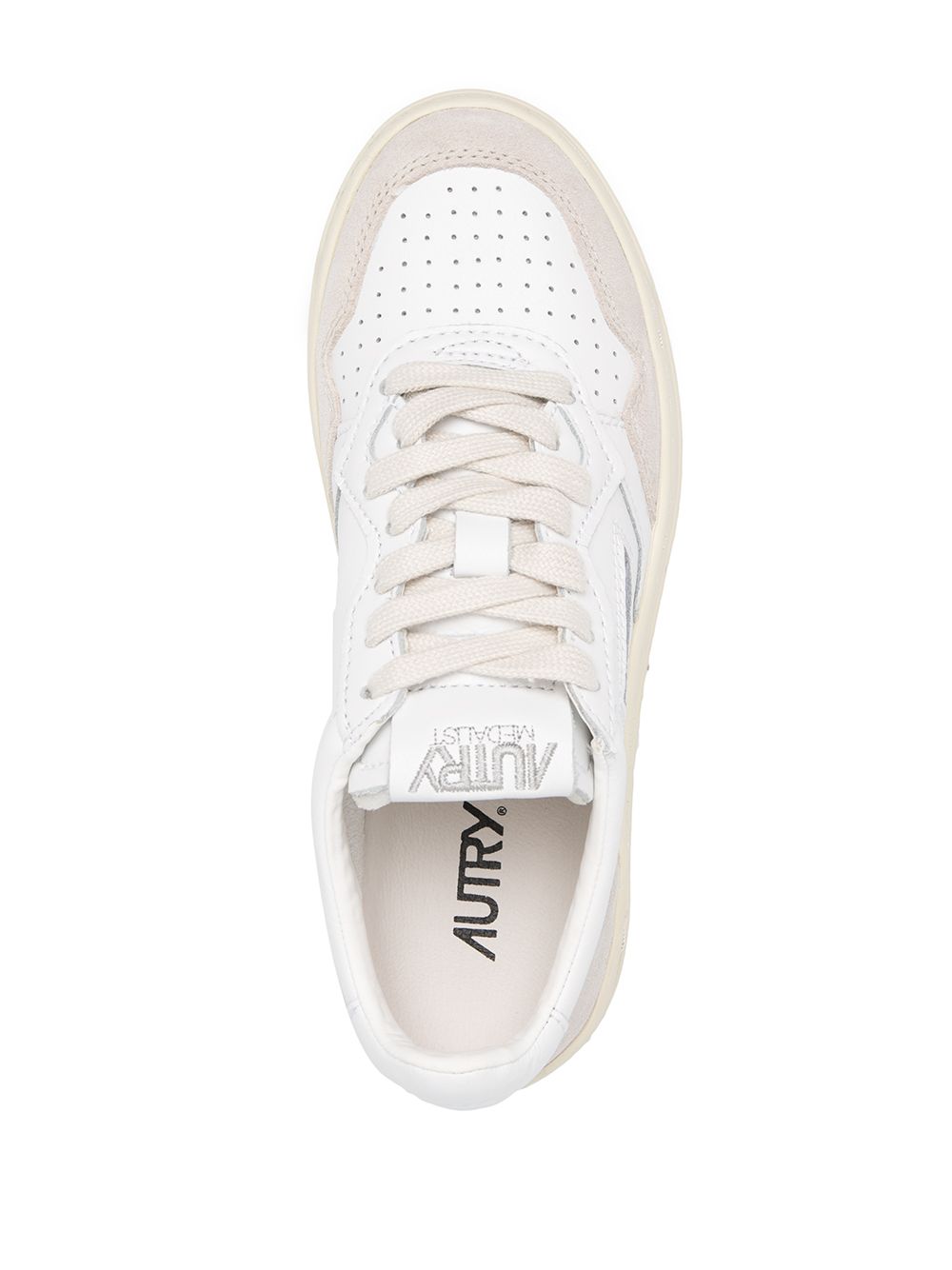 AUTRY Flat shoes White Leather / Suede