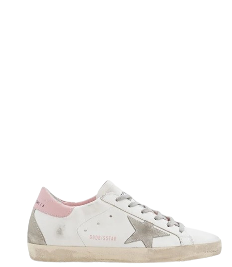 Golden Goose Flat shoes White/ice/pink