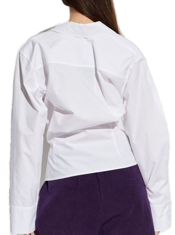 The Attico Sweaters White Cotton