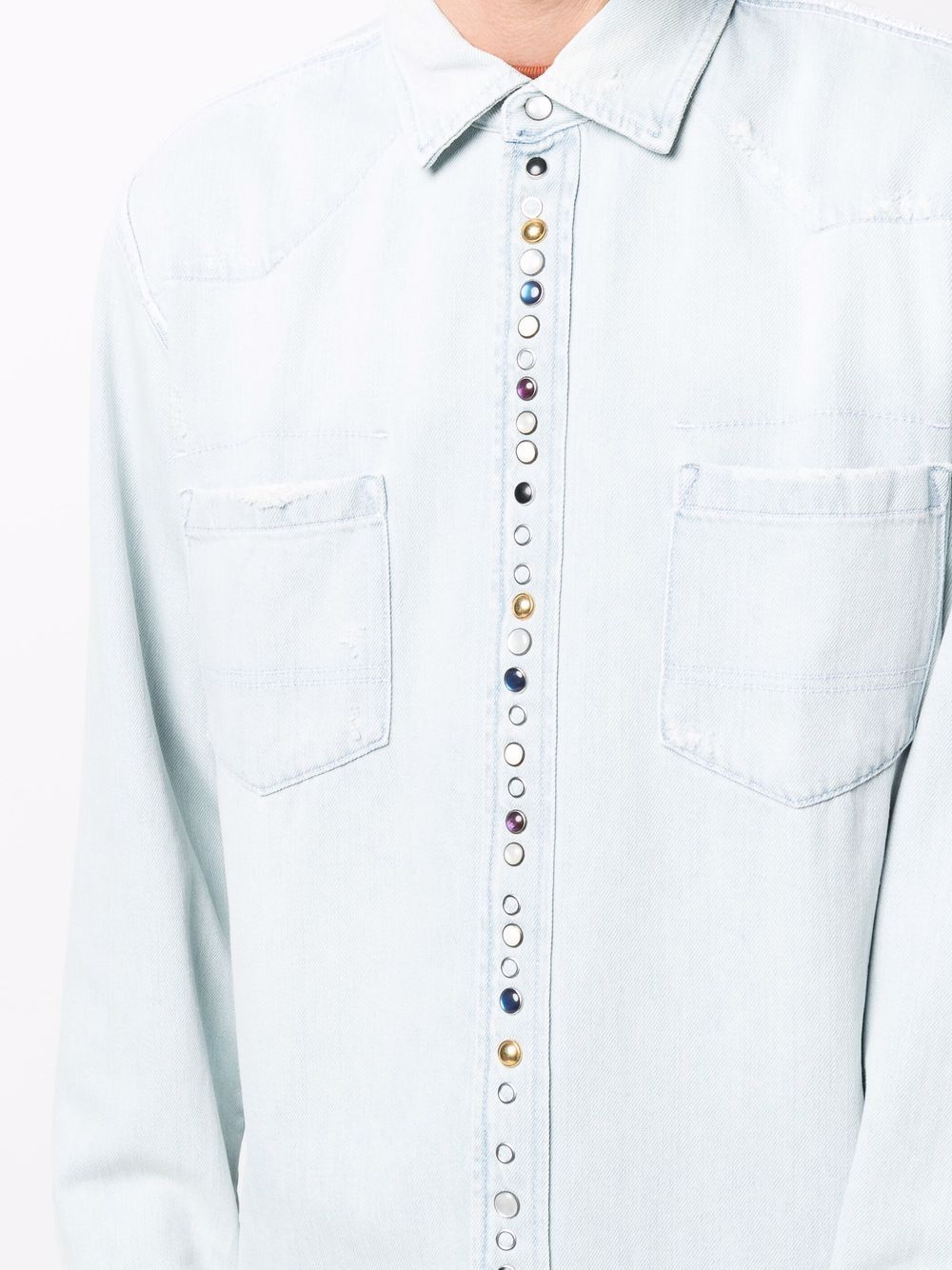 Golden Goose Shirts Blue