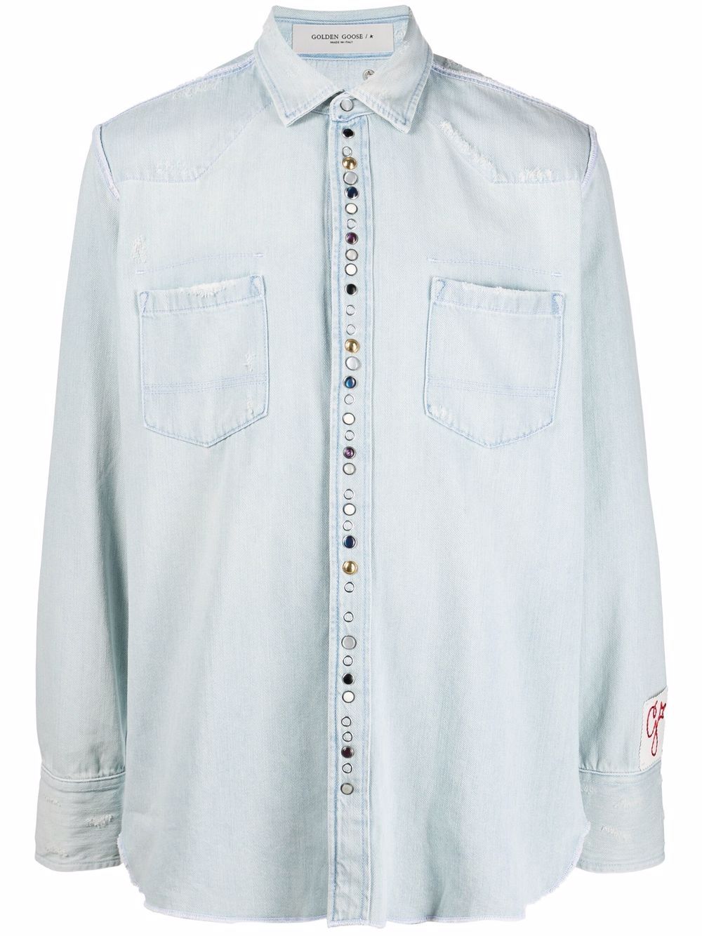 Golden Goose Shirts Blue