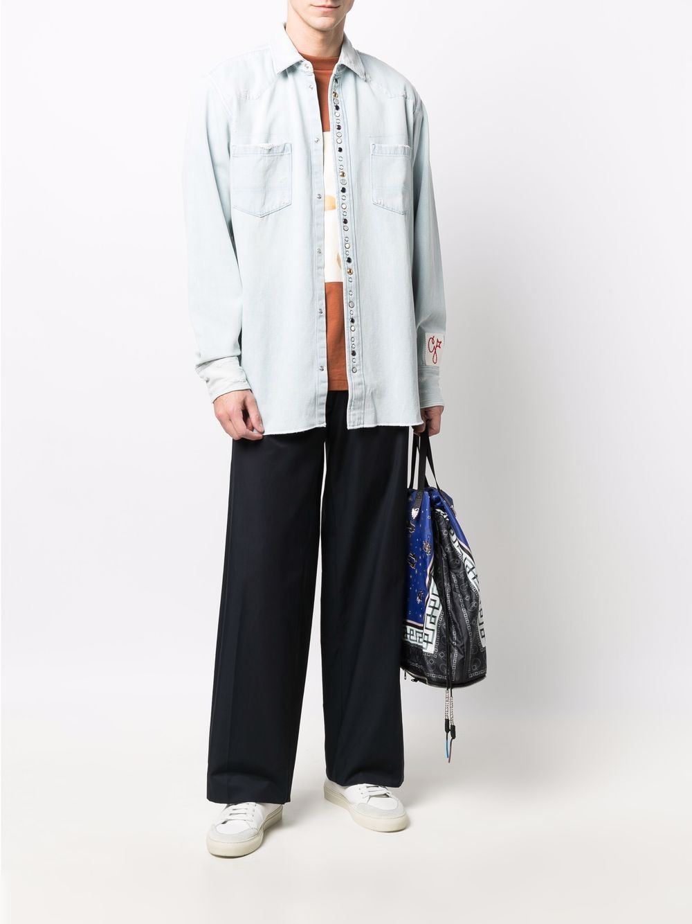 Golden Goose Shirts Blue