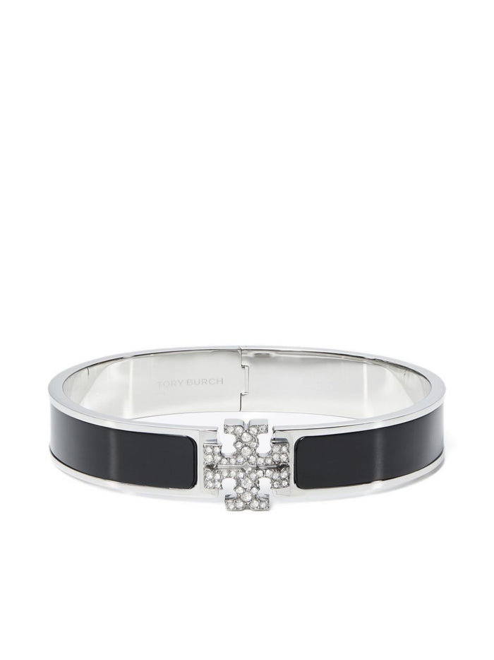 Tory Burch Bijoux Silver/black/crystal