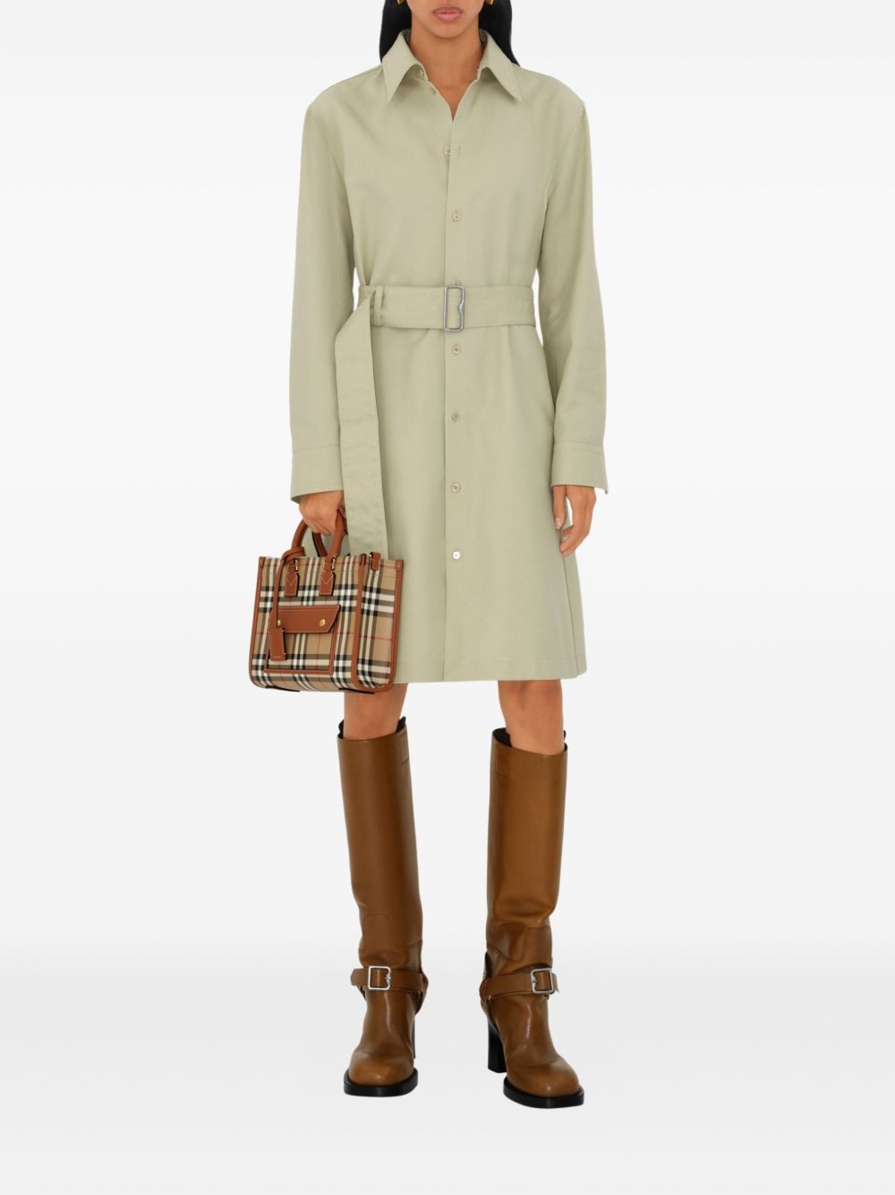 Burberry Bags Vntg Chk/briar Brown