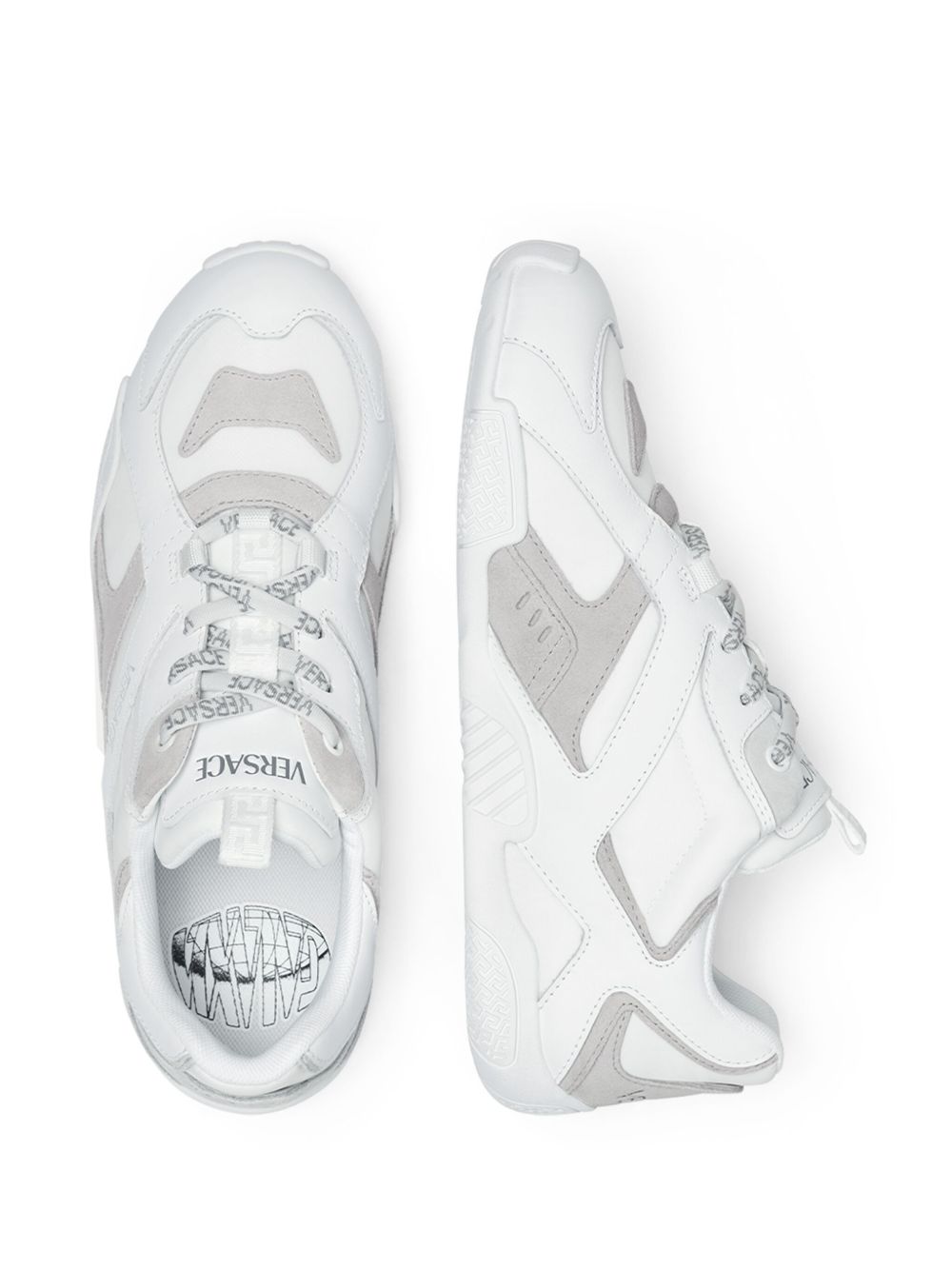 Versace Flat shoes White+concrete