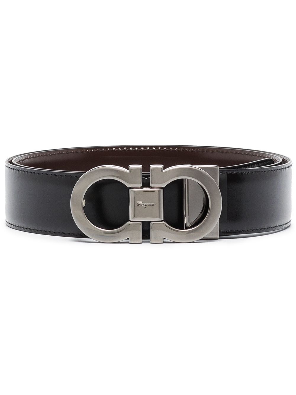 Salvatore Ferragamo Belts Nero Auburn